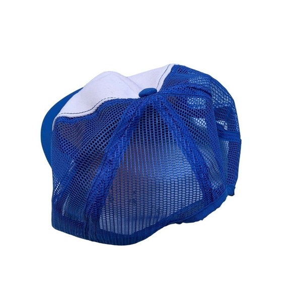 Vintage United Steel Workers of America SnapBack Mesh Trucker Hat 80s - Picture 6 of 9